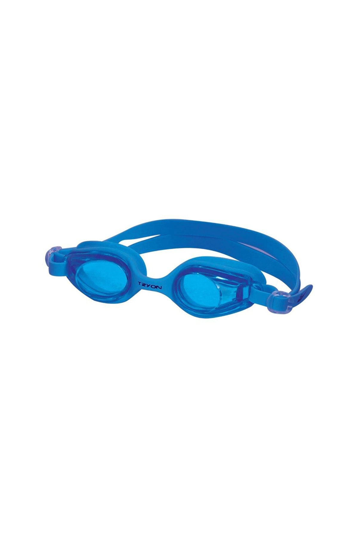 عینک شنا آبی مردانه و زنانه SAKS SWIM LAGINS YG 2030 چهره به TRYON