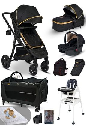 Ekonomi Paket 10 In 1 985 Travel Sistem Bebek Arabası Oyun Parkı Yatak Beşik Mama Sandalyesi 000007.000103
