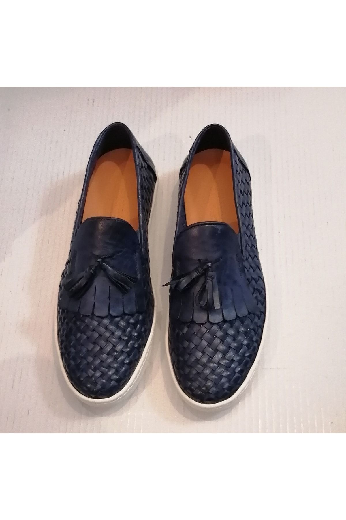 Ernesto Dolani Loafer Shoes Dark blue Flat