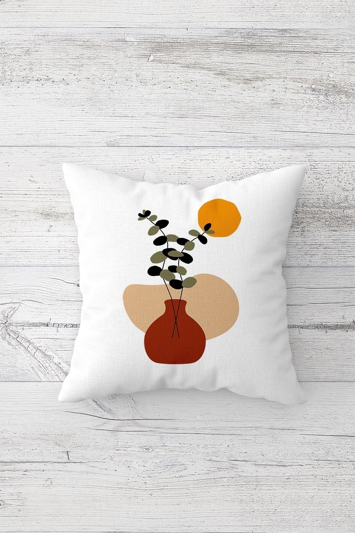 on the clouds-Double Sided Scandinavian Style Printed Throw Pillow Cover - Hidden Zipper and Washable Stain 1
