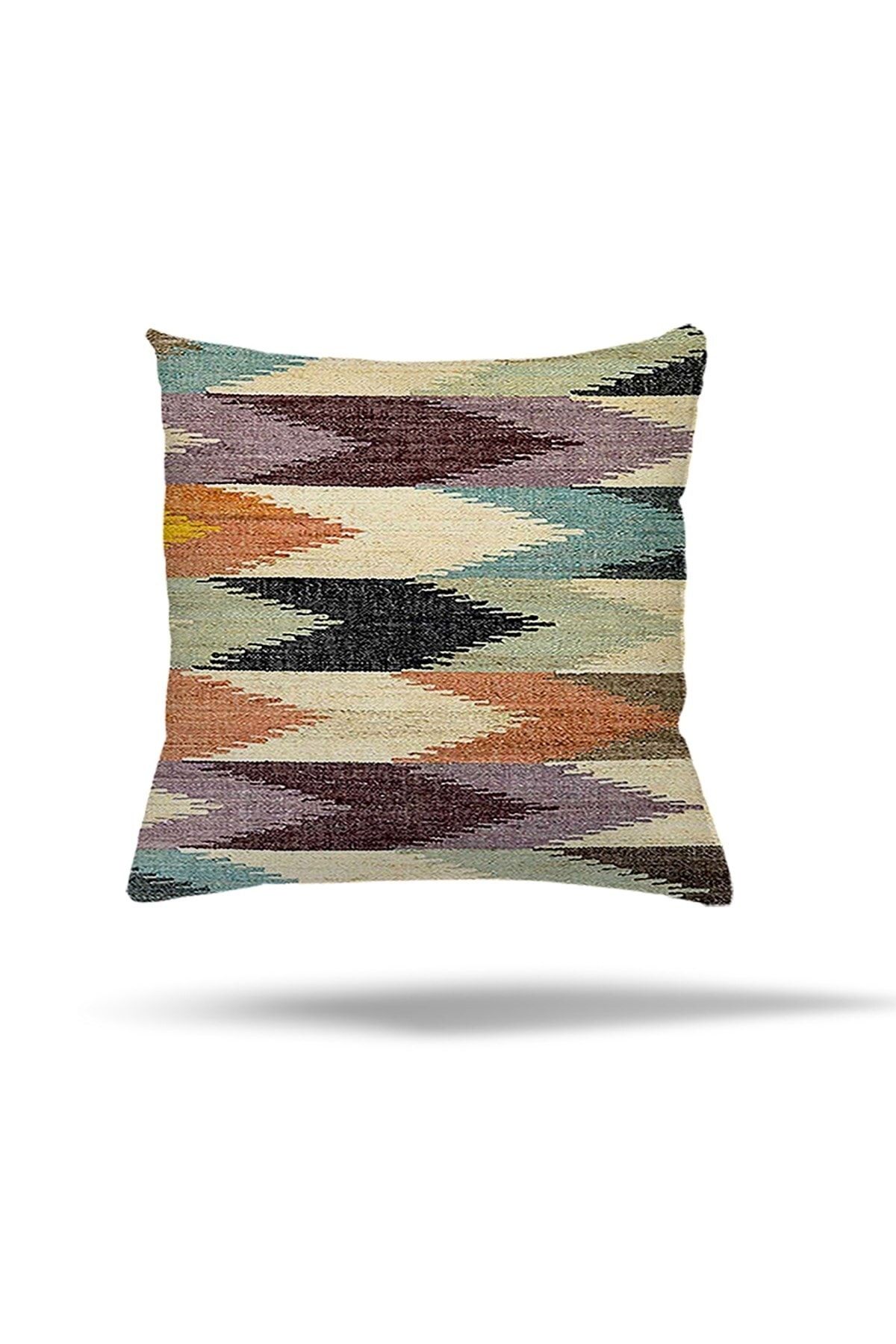 on the clouds-Geometric Turtle Marble Patterned Hidden Zippered Pillowcase Throw Pillow Cover Pillowcase 1