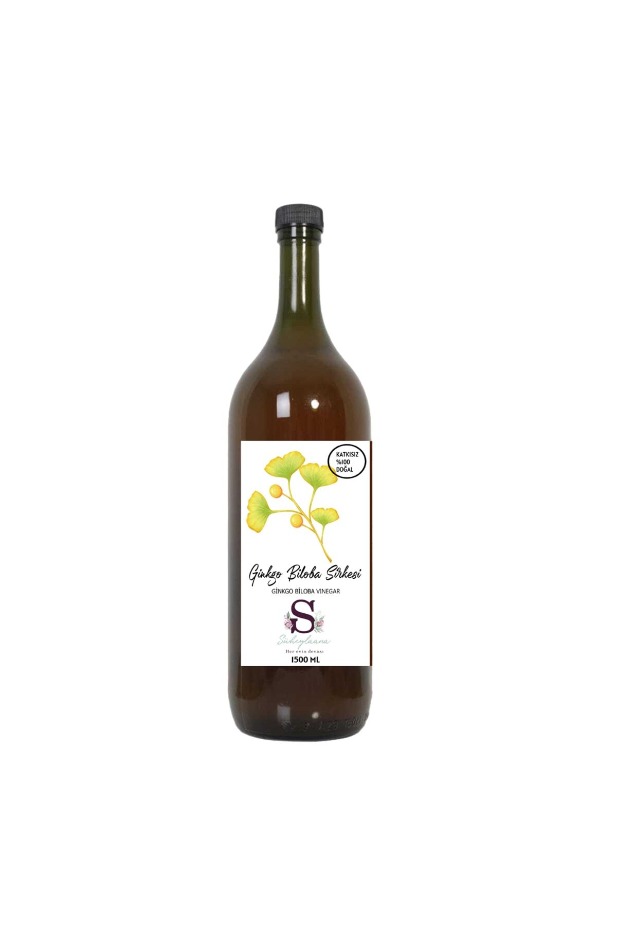 Doğal Ginkgo Biloba Sirkesi 1500 Ml