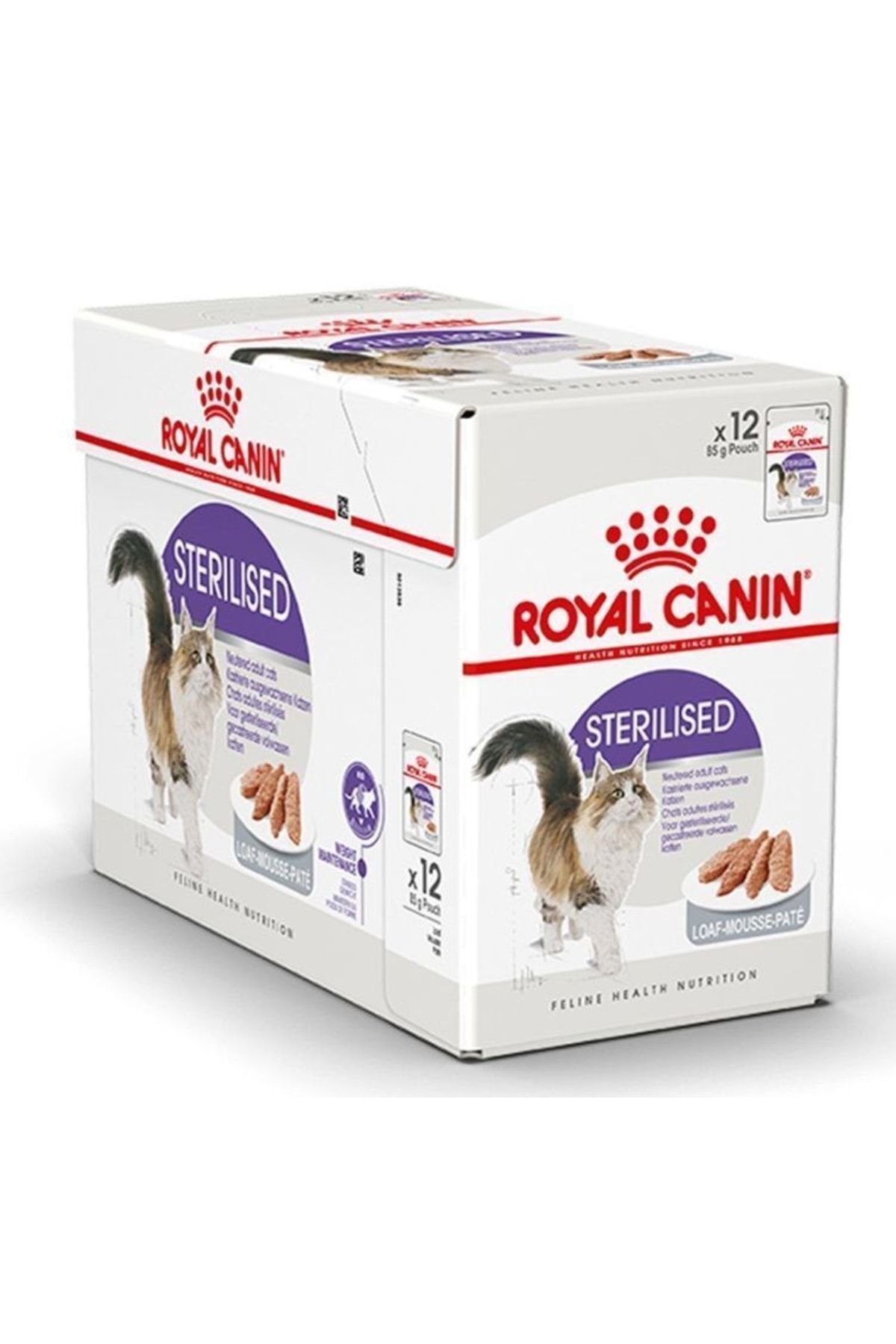 Корм желе для стерилизованных кошек. Royal Canin Sterilised пауч. Royal Canin Стерилайзд (пауч). Пауч Роял Канин для кошек стерилизованные кусочки в желе. Royal Canin Sterilised Jelly 12*85g.
