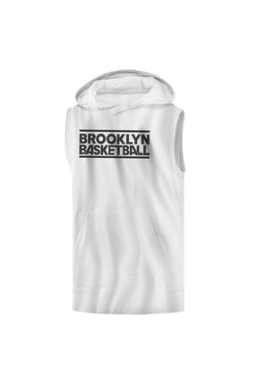 Brooklyn Basketball Sleeveless KLS-WHT-NP-306-NBA-bro.bsktbll