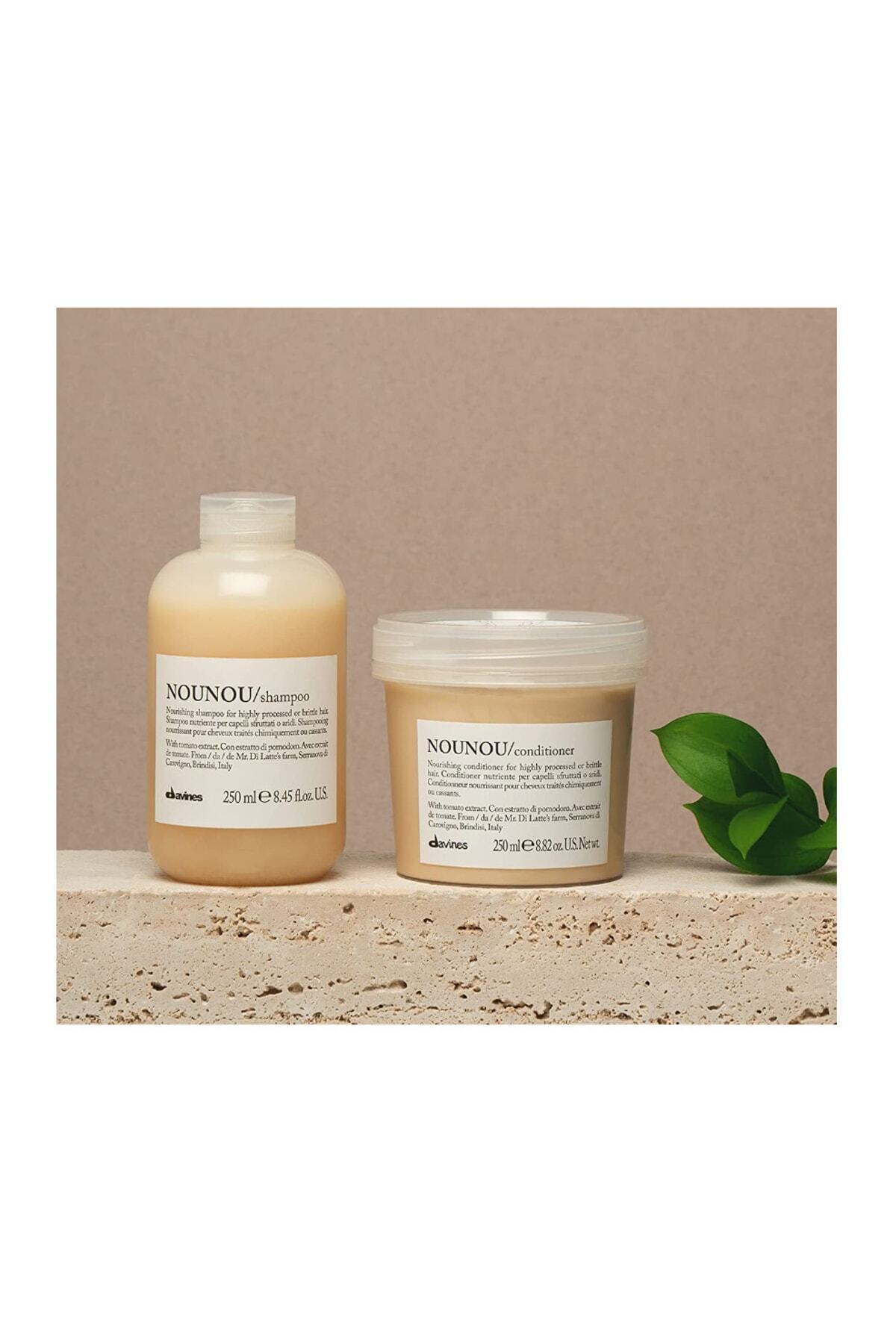 Davines-Nounou Nourishing and Moisturizing Conditioner for Dry and Damaged Hair 250 Ml 3