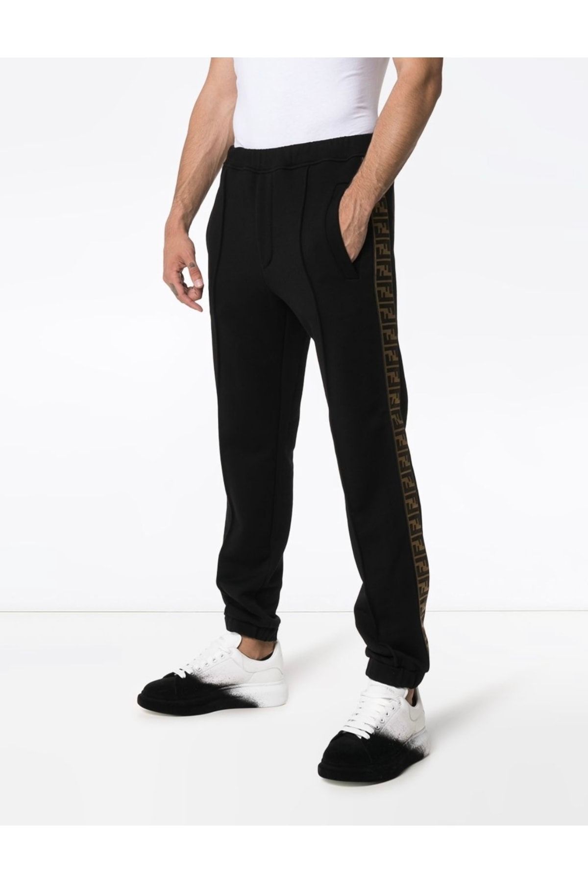 Fendi Embossed Logo Pants | Designer code: FB0496AL27 | Luxury Fashion  Eshop | Miamaia.com – Mia Maia