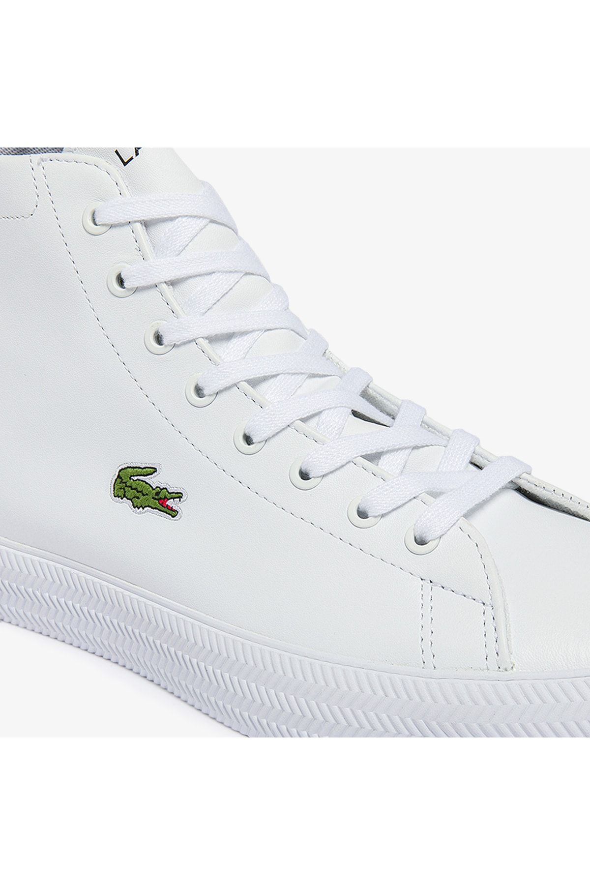 High top on sale lacoste