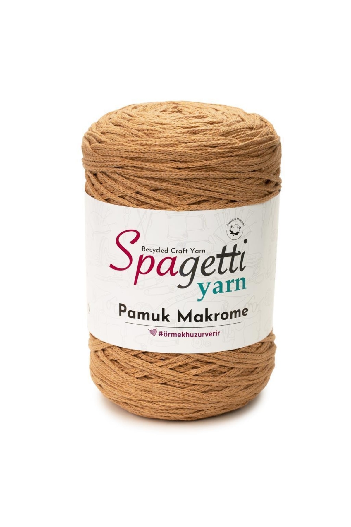 Honey Foam Cotton Macrame Rope