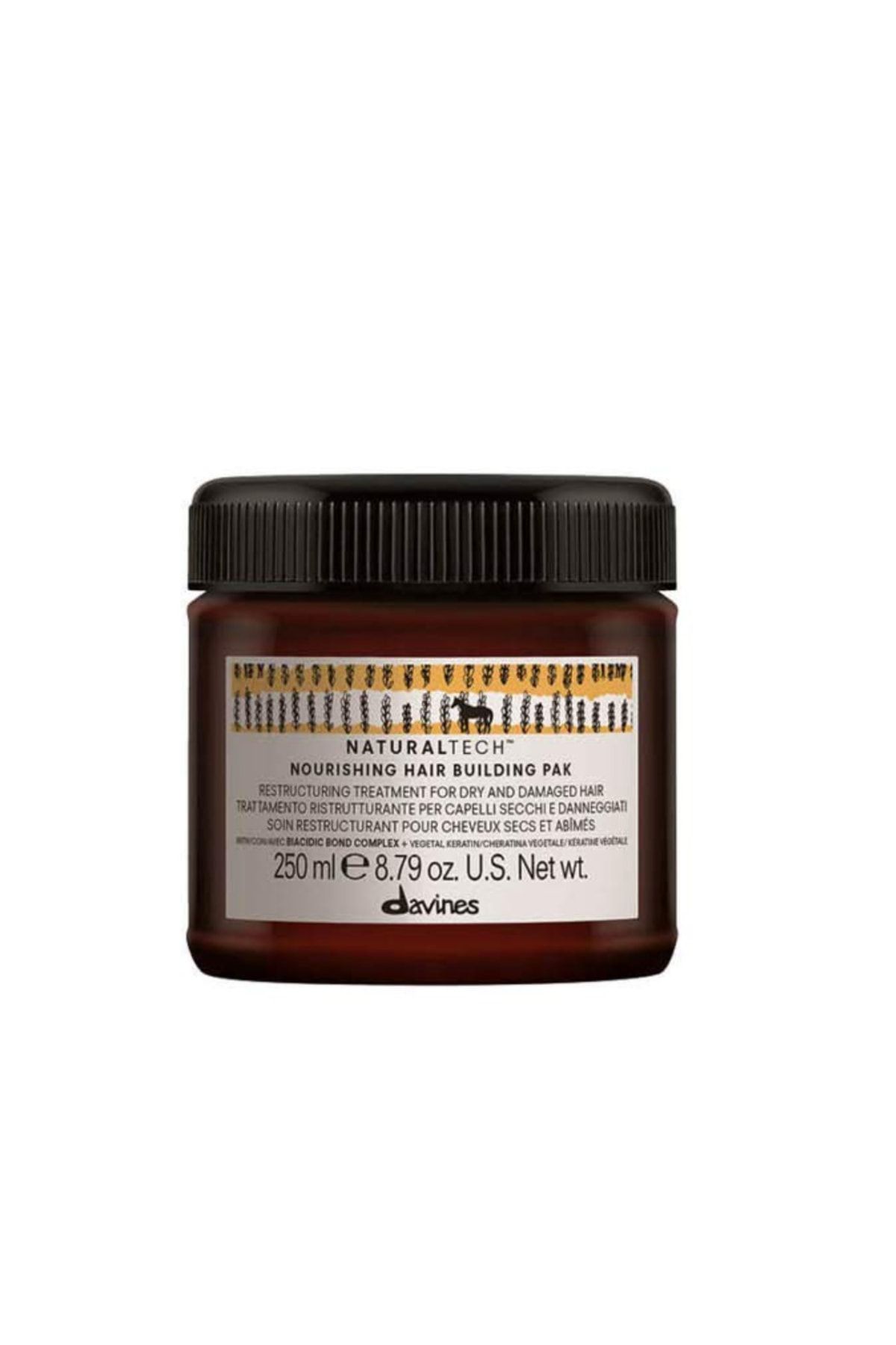 ماسک موی بدون سولفات پاک بیلدینگ مو نچرال تک 250 میلی لیتری Davines