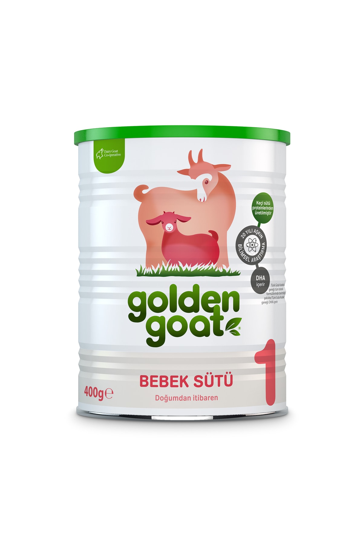 Golden Goat 1 Keçi Bebek Sütü 400 Gr ZV6498