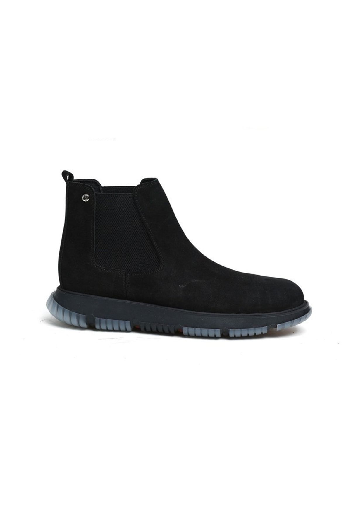 چکمه‌های مشکی مردانه راحتی مردانه Nubuck Comfort Pierre Cardin