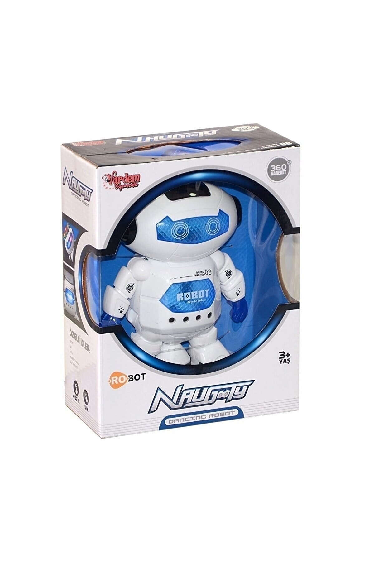 Genel Markalar Çocuk Müzikli Ve Işıklı Dansçı Robot Oyuncak +3 Robotic Toys Bebek fotoğrafı 2 (önizleme)