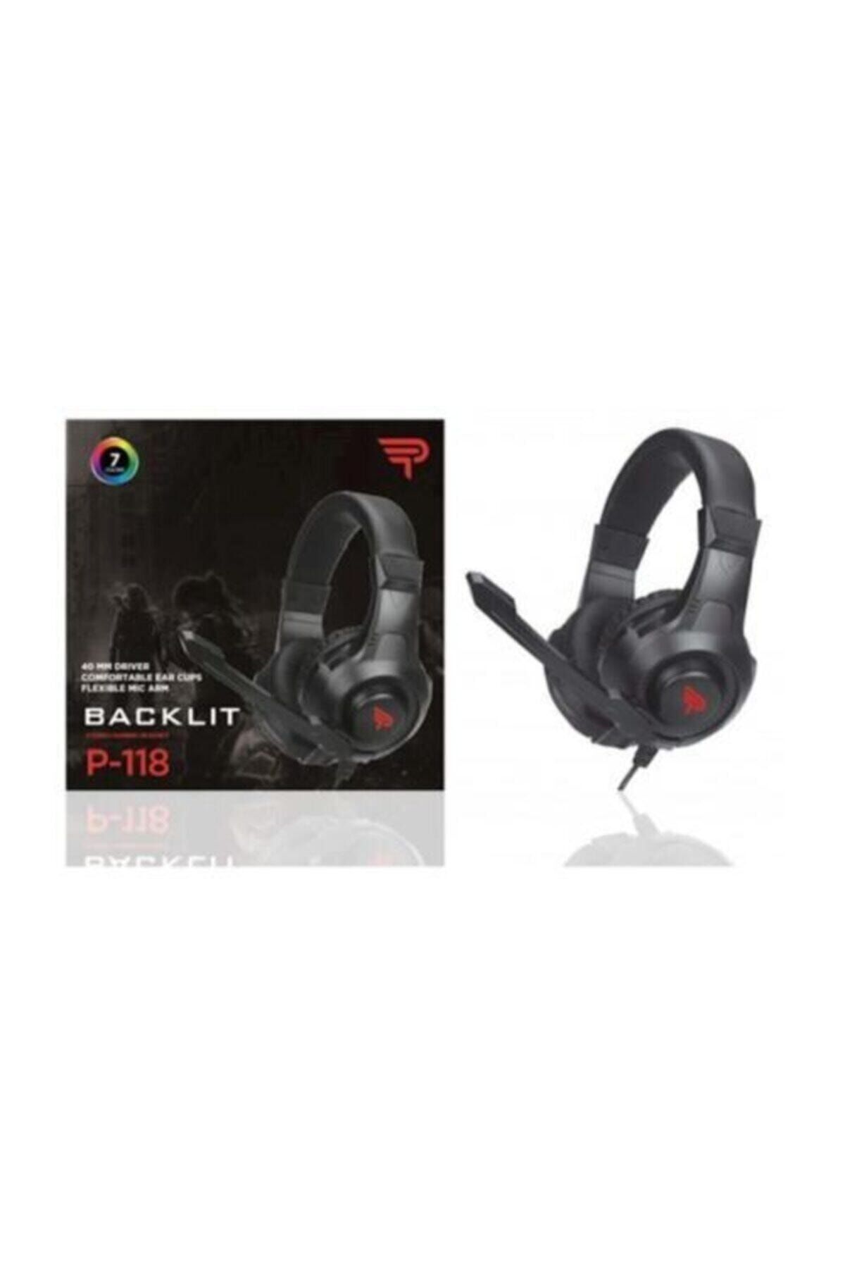 P-118 Oyuncu Gaming Mikrofonlu Kulaklık #2