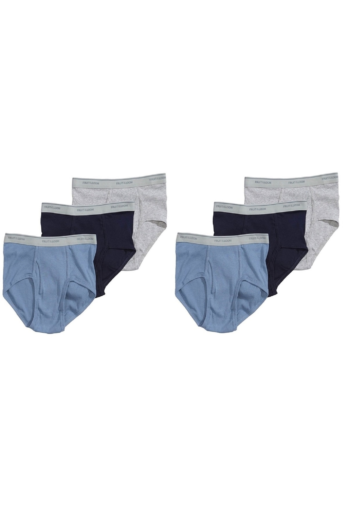 JOCKEY Hanes Fruit Of The Loom Cotton Pamuk Erkek Külot 6 Lı Small