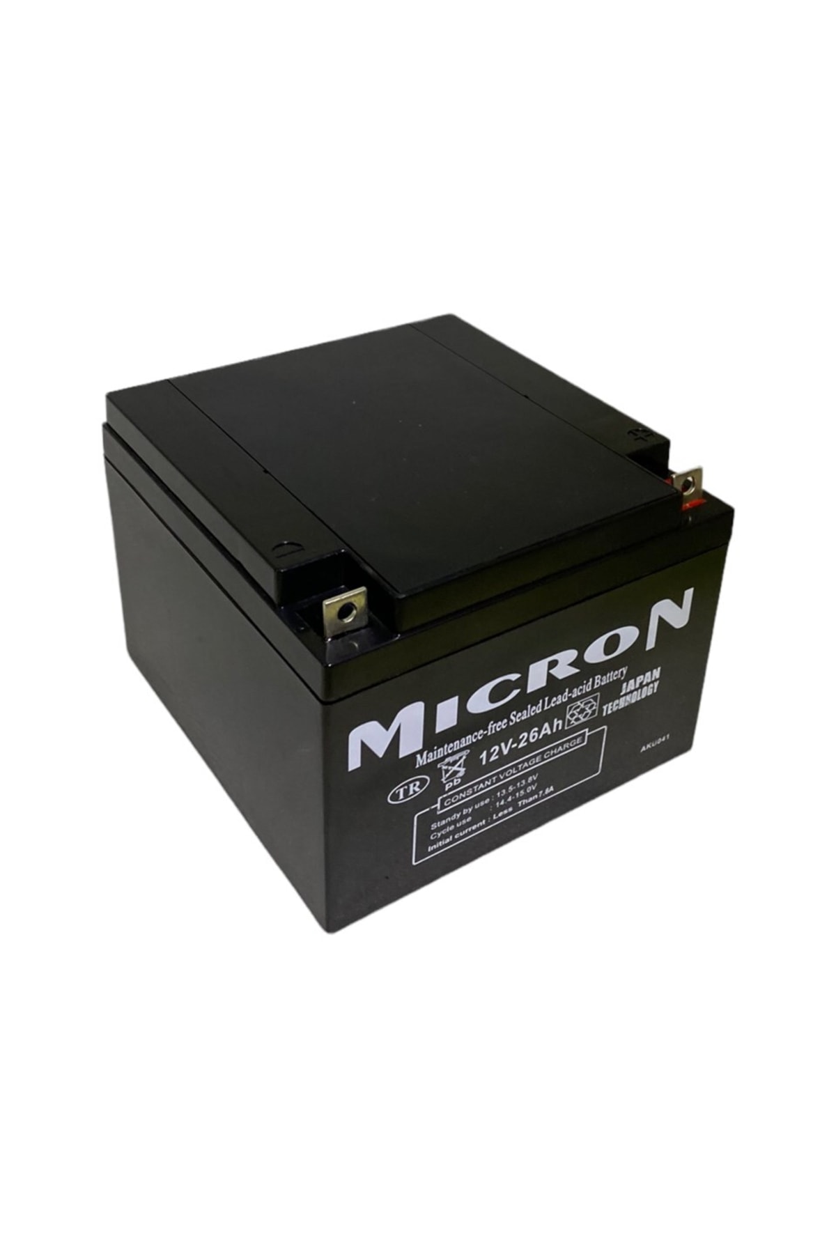Micron 12v 26 Ah Kuru Bakımsız Akü