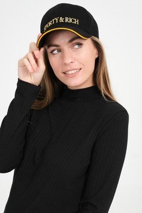 Siyah Unisex Şapka Erkek Kadın Beyzbol Şapkası RCAP