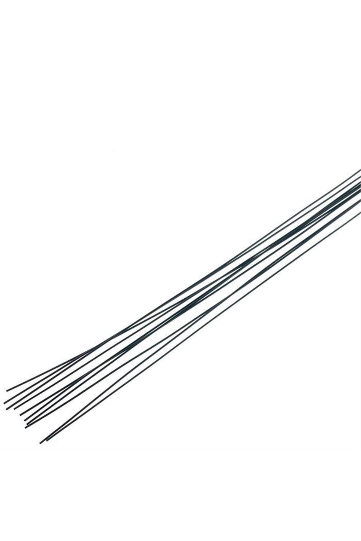 Plastik Çıta 50cm, 0.5mm - Siyah (10'lu) Uyumlu