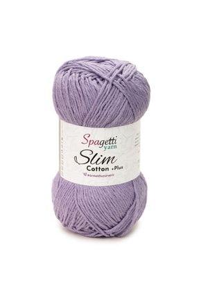 Slim Cotton Plus Lila El Örgü İpliği SL10-16