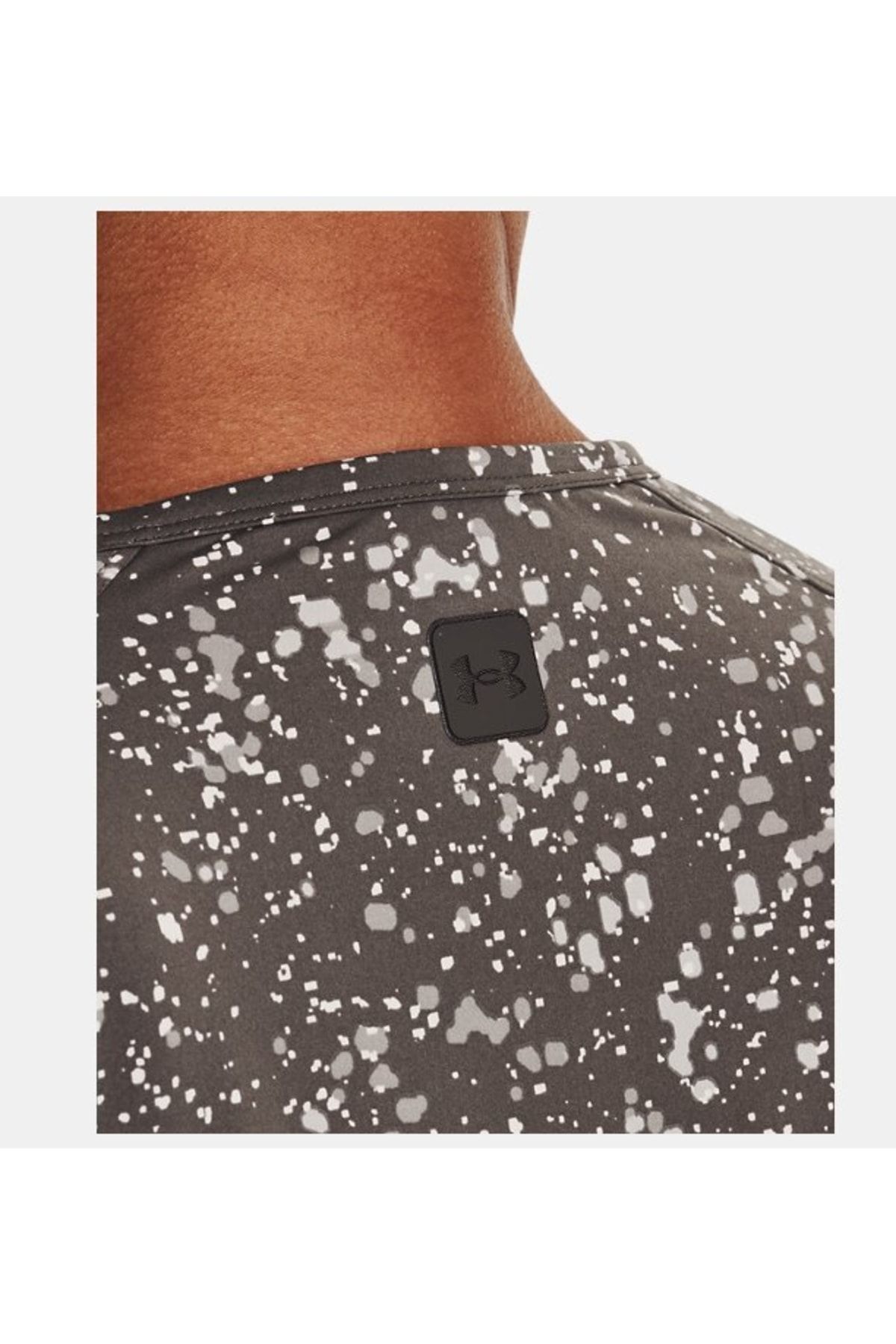 تی شرت خاکستری مردانه آستین کوتاه نصف النهار اورجینال Under Armour