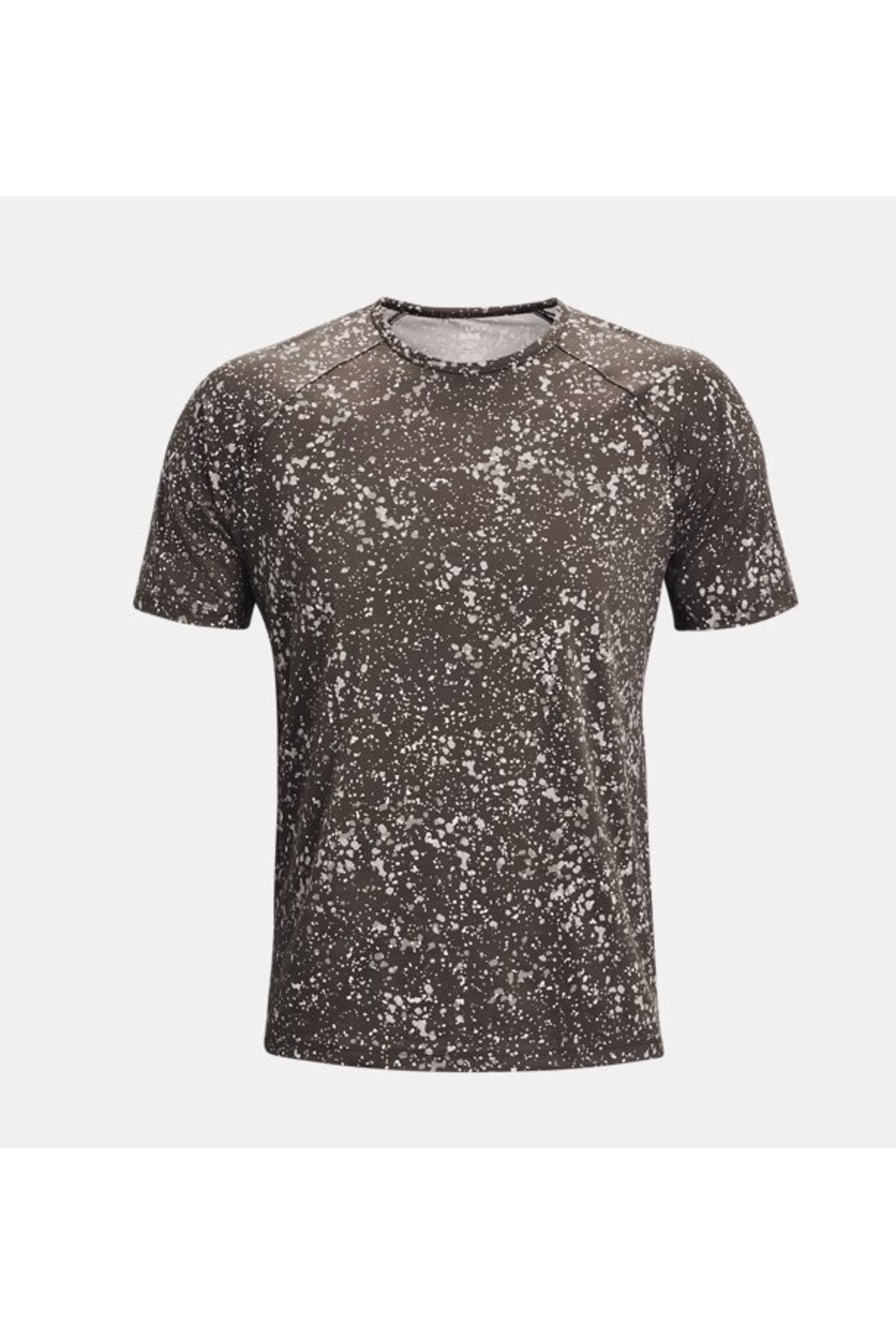 تی شرت خاکستری مردانه آستین کوتاه نصف النهار اورجینال Under Armour