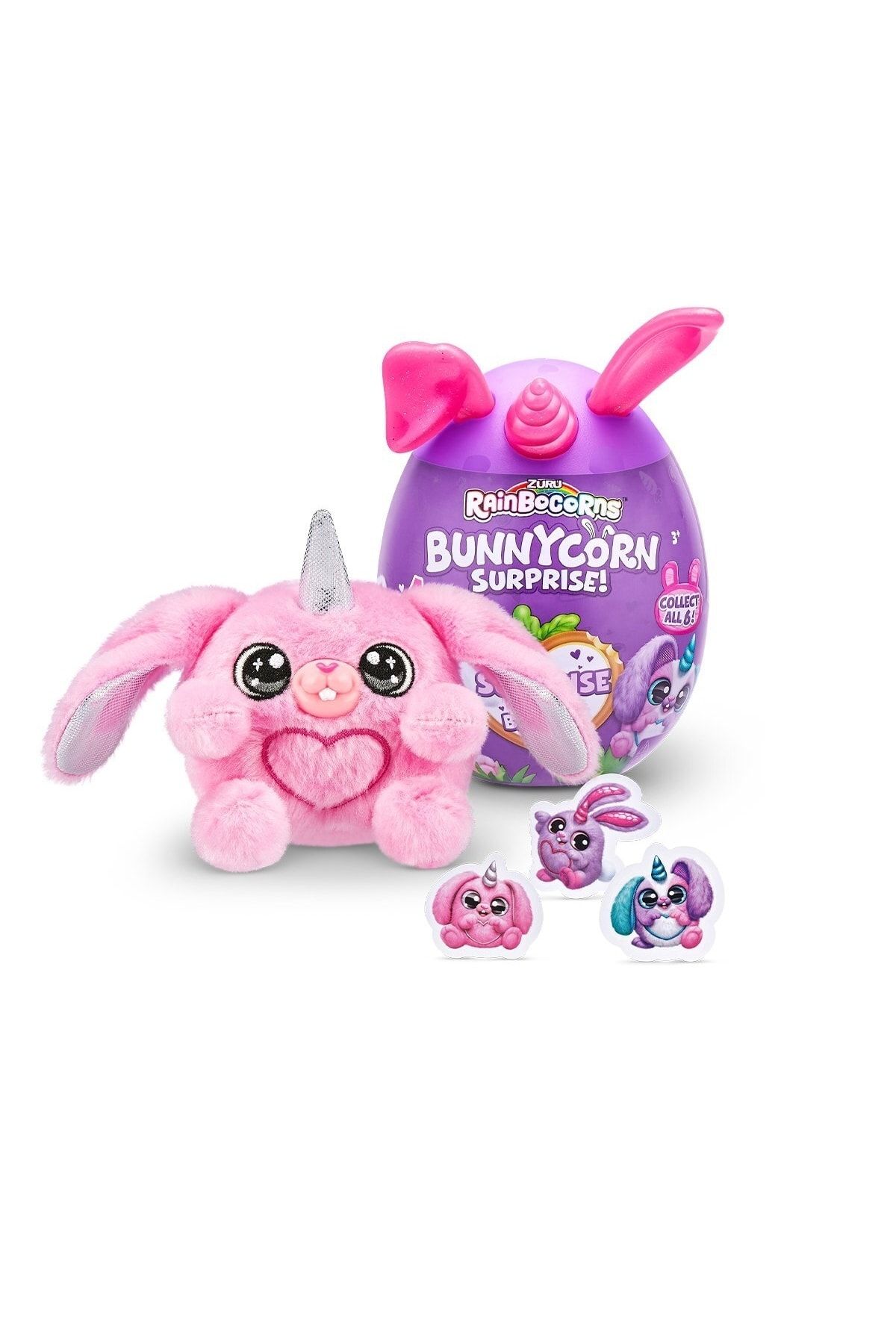 GIOCHI PREZIOSI Rainbocorns Bunnycorn Mini Surprise Surprise Egg Out Plush Toy with Sequins Trendyol