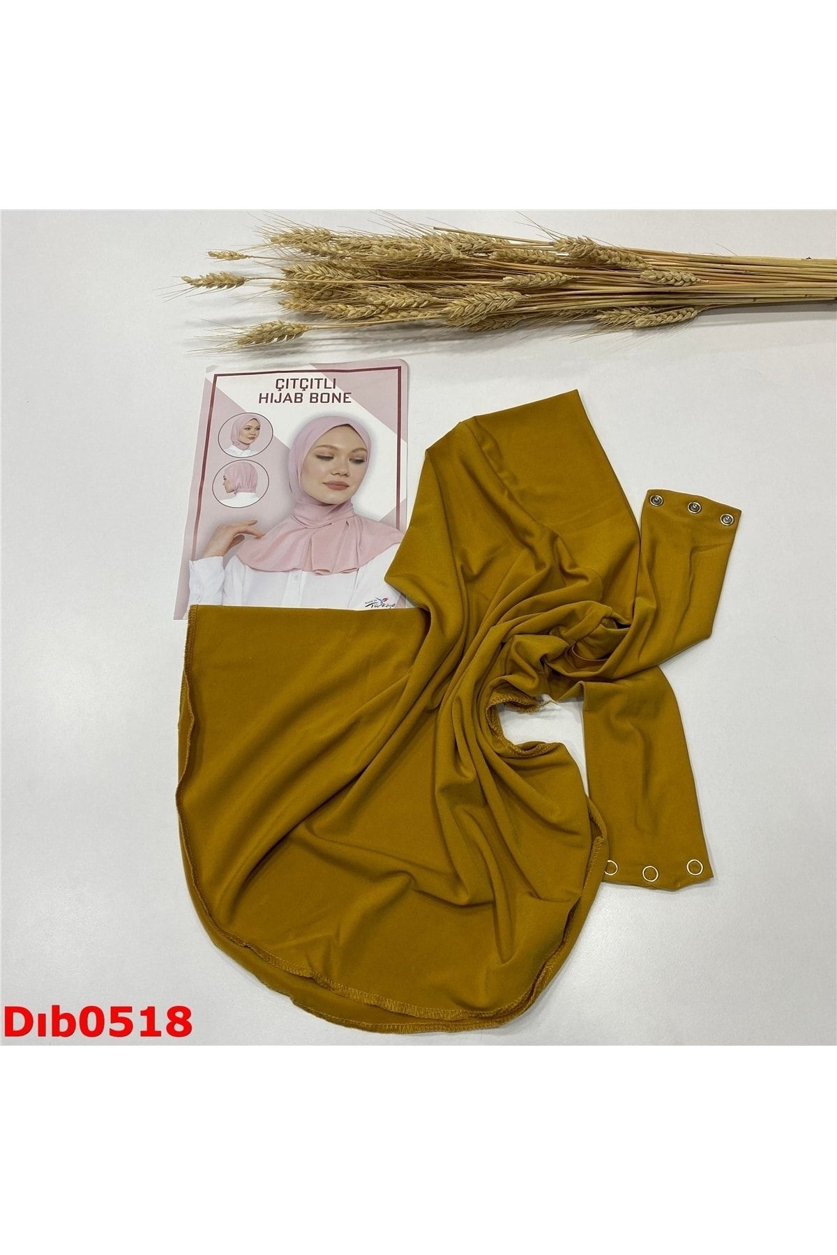 Çıt Çıtlı Hazır Eşarp Bone 0518