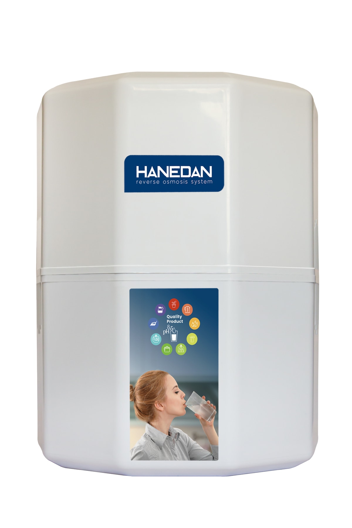 Closed Case Water Purifier with 100 Gpd Membrane 12 Stages 12 Liters Metal Tank