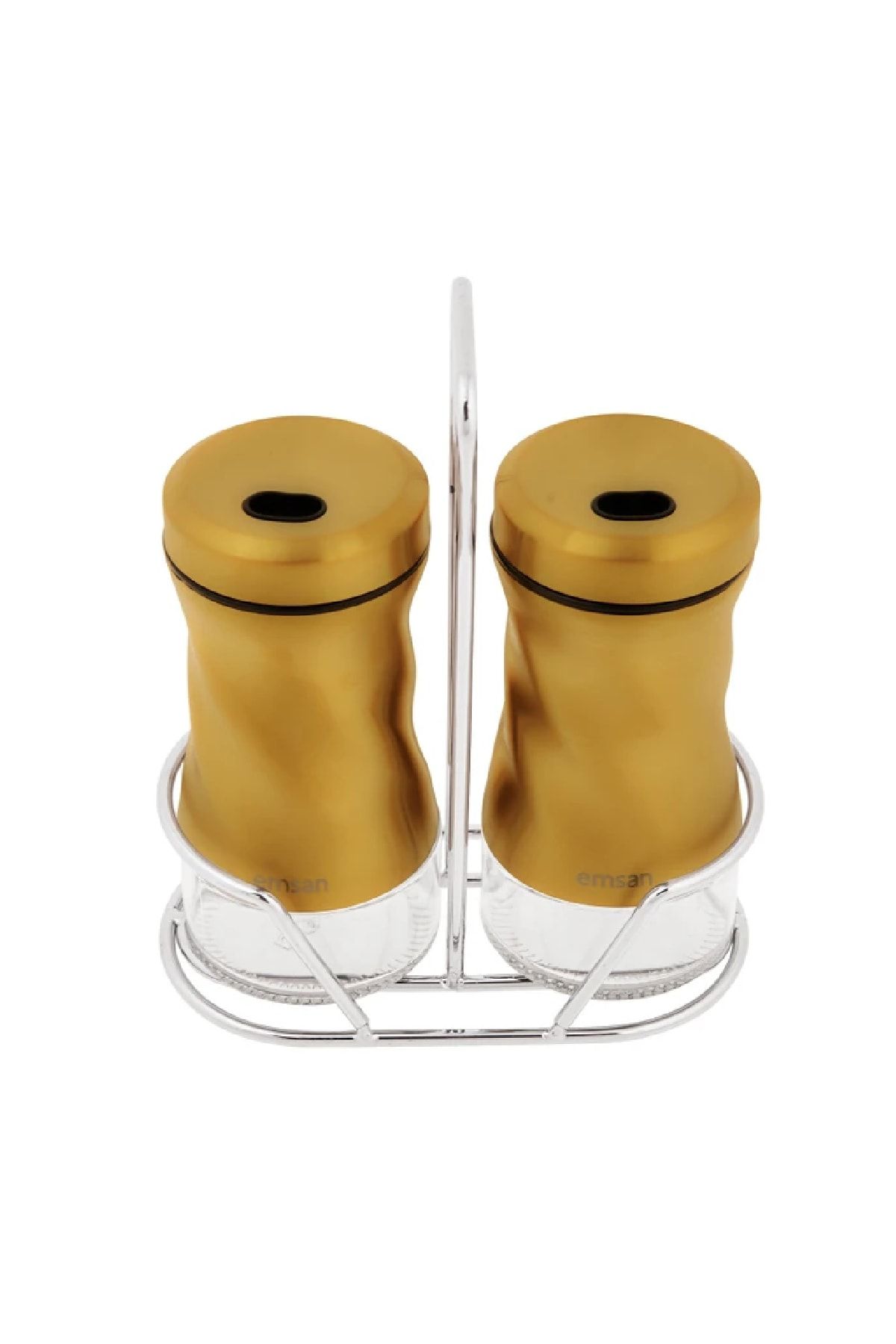 Gold salt and pepper shakers store