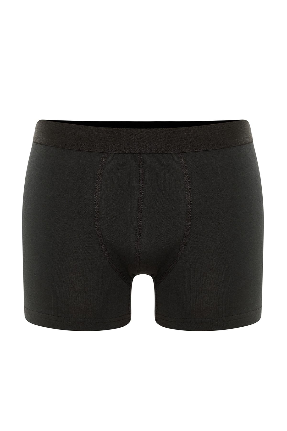 Trendyol Collection-5er-Pack schwarz-anthrazit-graue Baumwoll-Boxershorts - TMNAW21BX0018 8