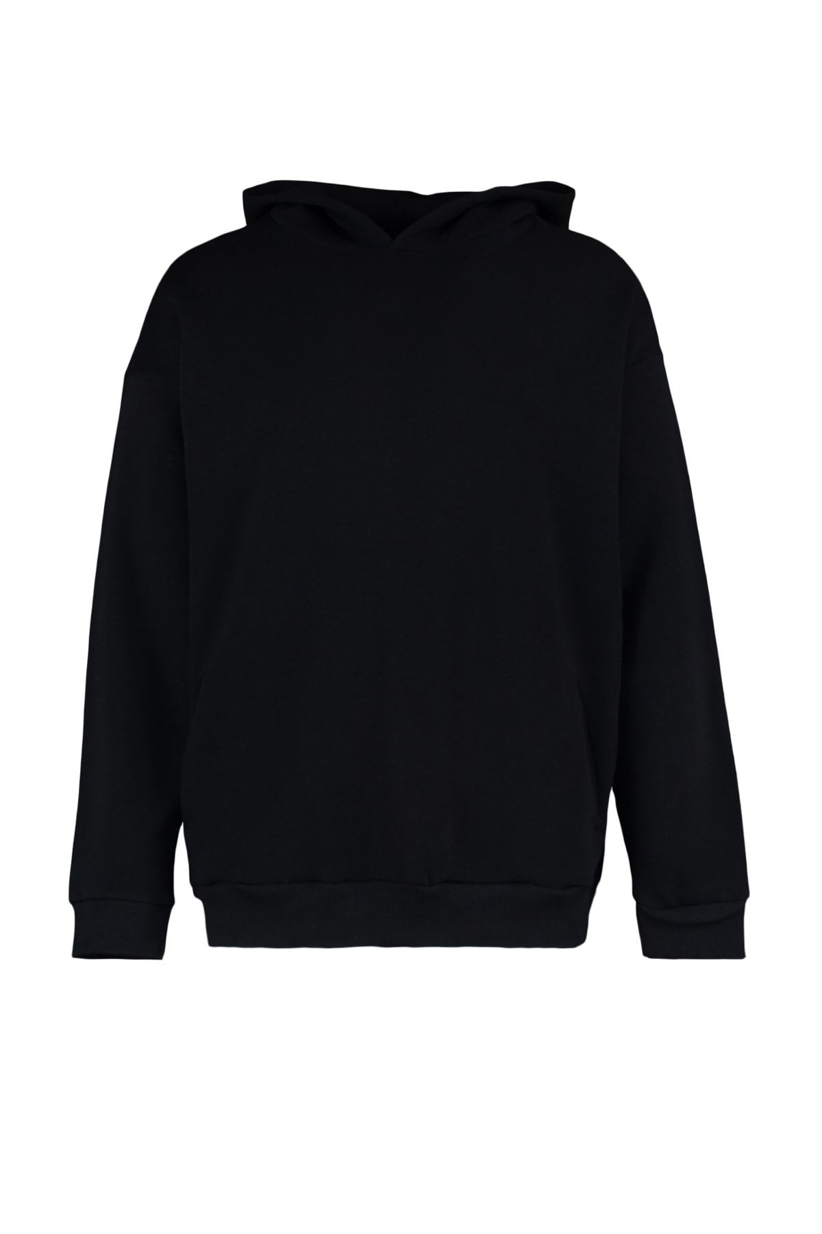 Black shop hoodie thick