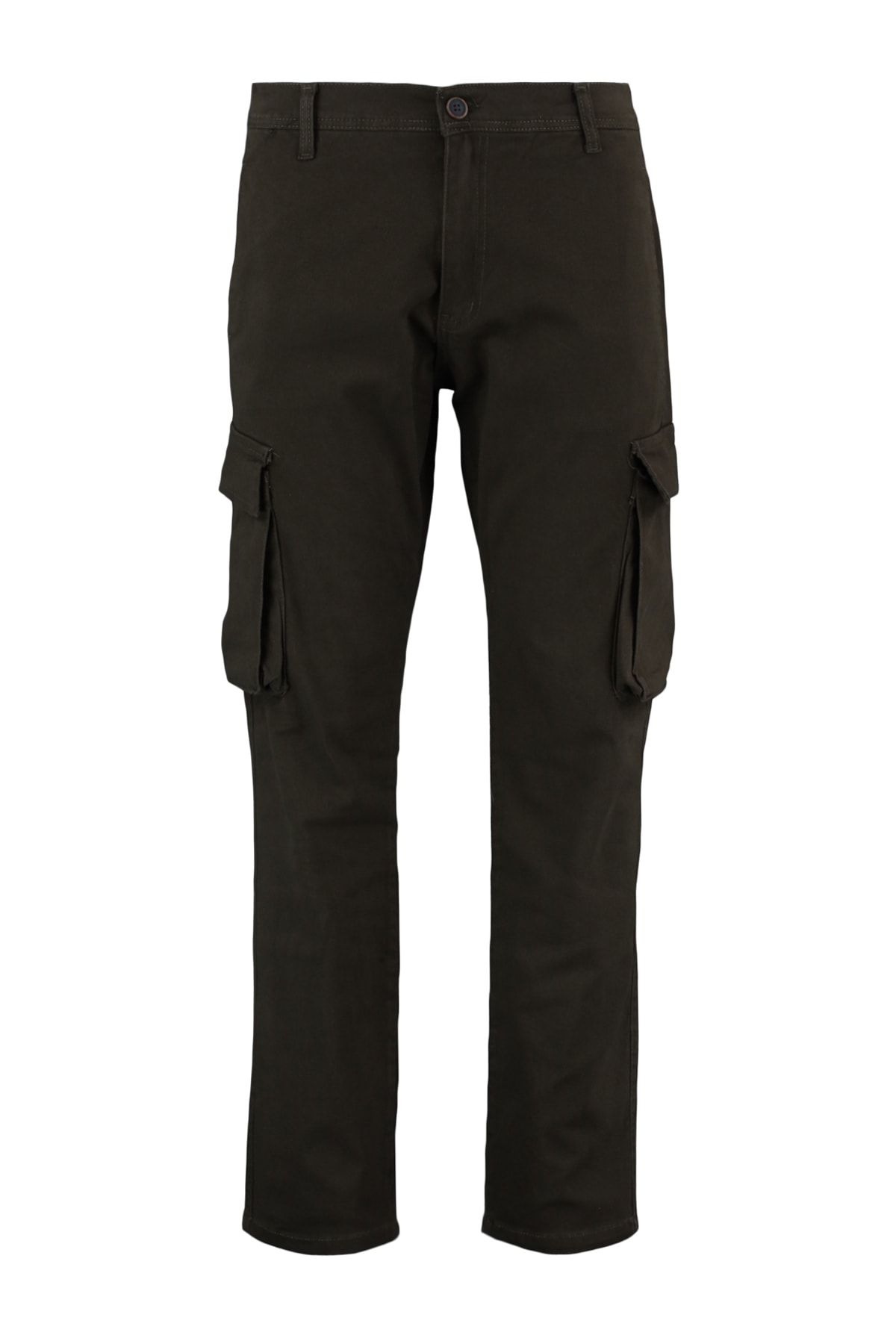 Kolekcia Trendyol-Khaki Skinny Jogger Elastické nohavice Tmnaw23Pl00021 7