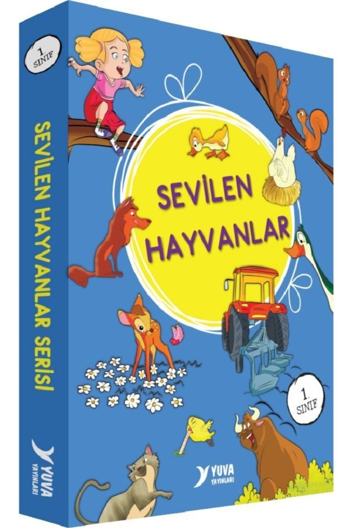 Yuva Yayınları Sevilen Hayvanlar Serisi Düz Yazılı 1. Sınıf (10