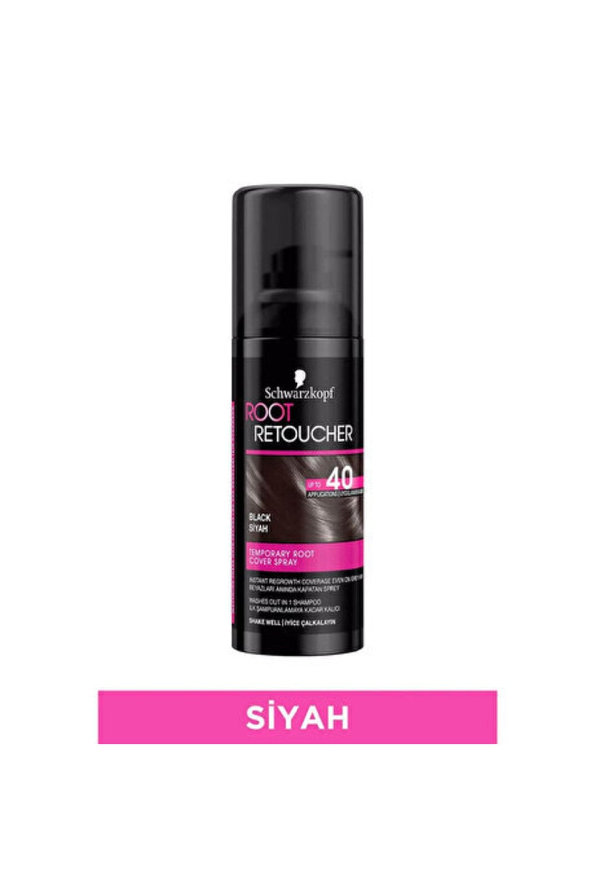 لوازم جانبی دیگر مشکی مردانه و زنانه ROOT سیاه 100 میل اورجینال Schwarzkopf