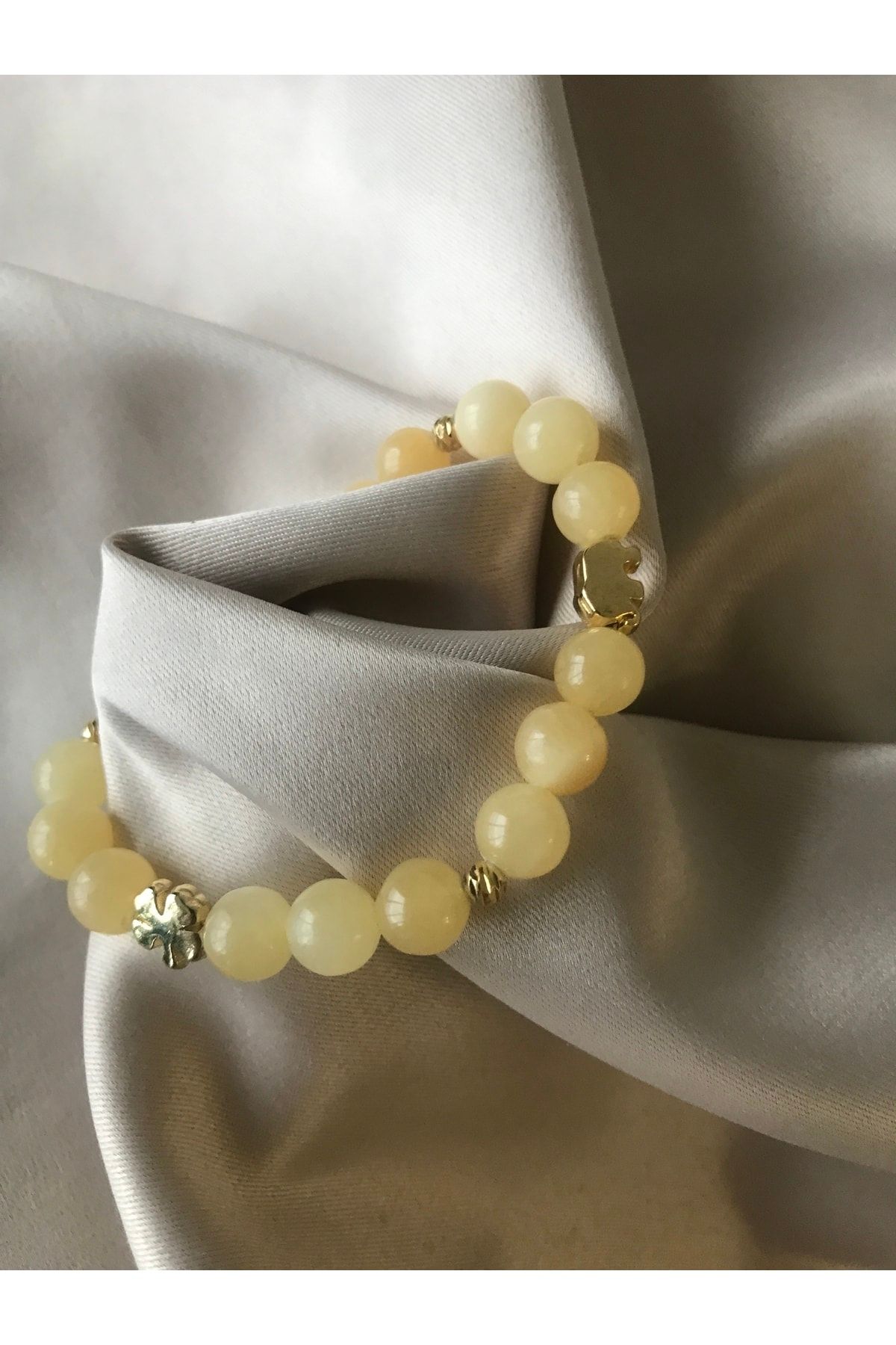 Do alta Bracelet Yellow Natural Stone
