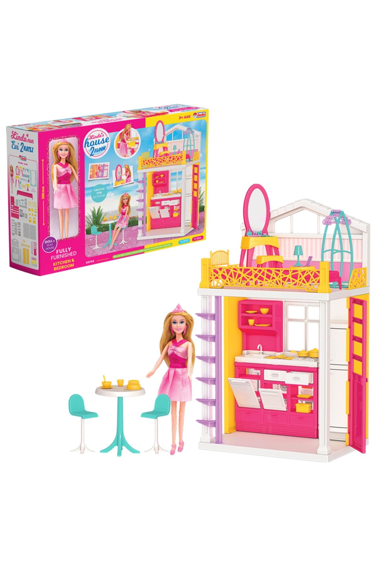 Do an Oyuncak D nyas Linda s House 2 Storey House Toy Linda s