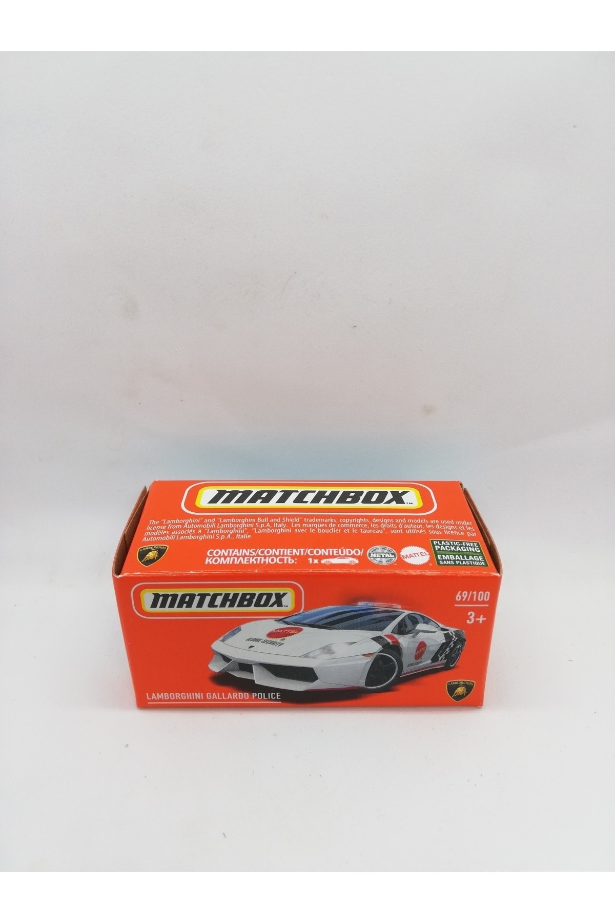 Matchbox Lamborghini Gallardo Police 1:64