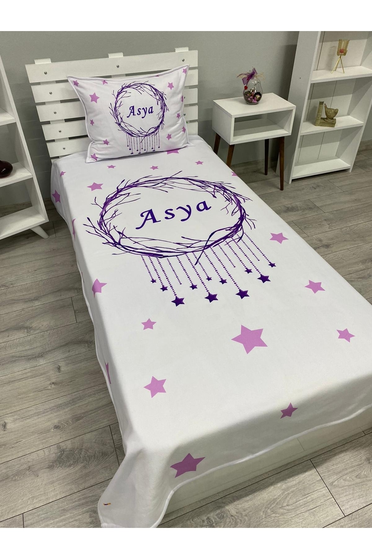 Isimli Yatak Örtüsü Takımı
