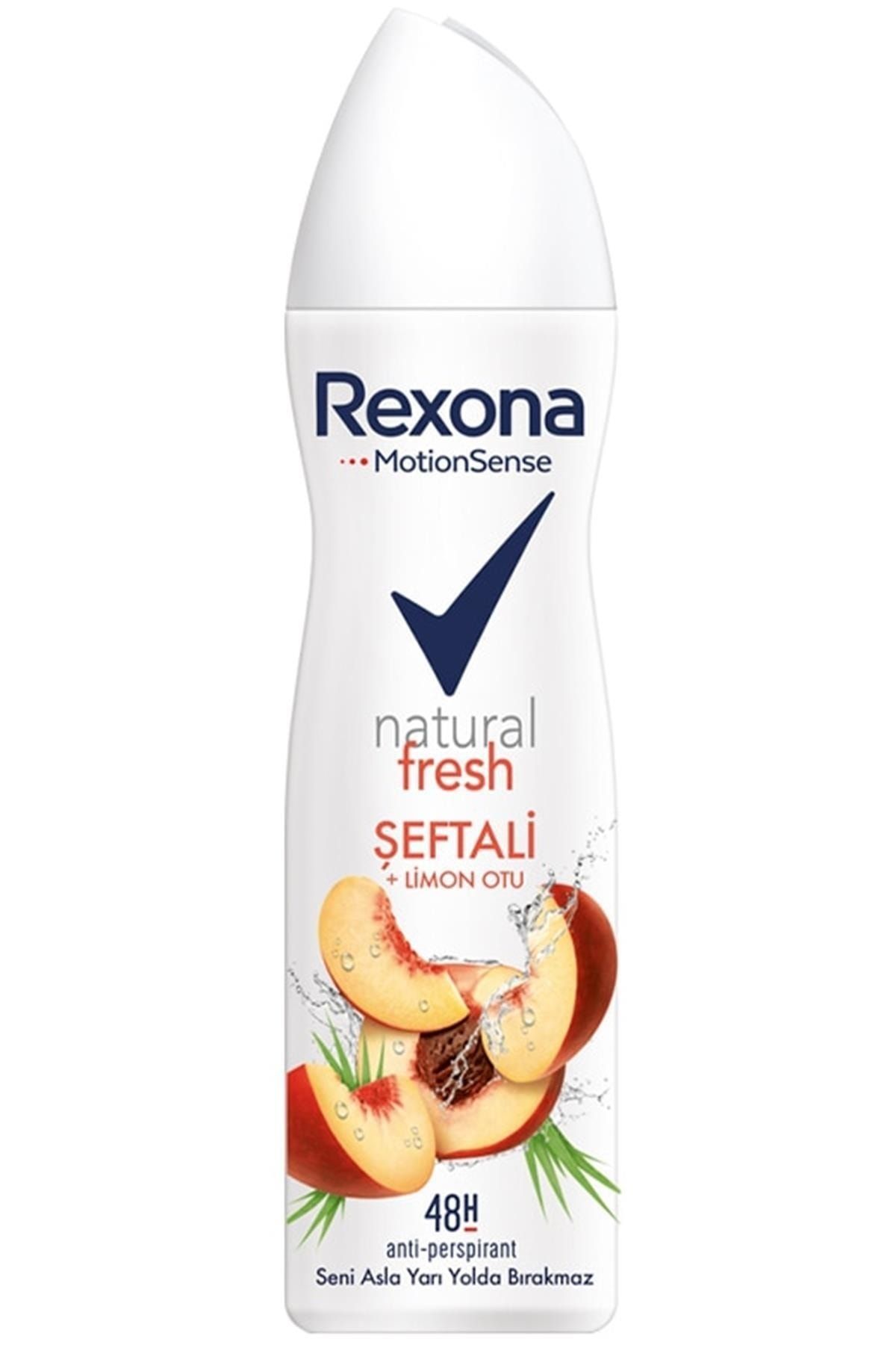 Rexona Şeftali Ve Limon Otu Kadın Deodorant Sprey 150 Ml