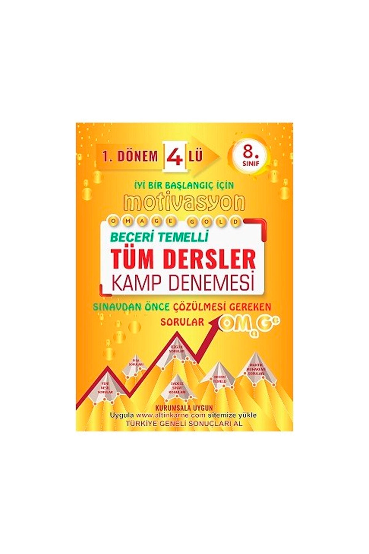  Omage 8.Sınıf Motivasyon Tüm Dersler 4 Lü Kamp Denemesi