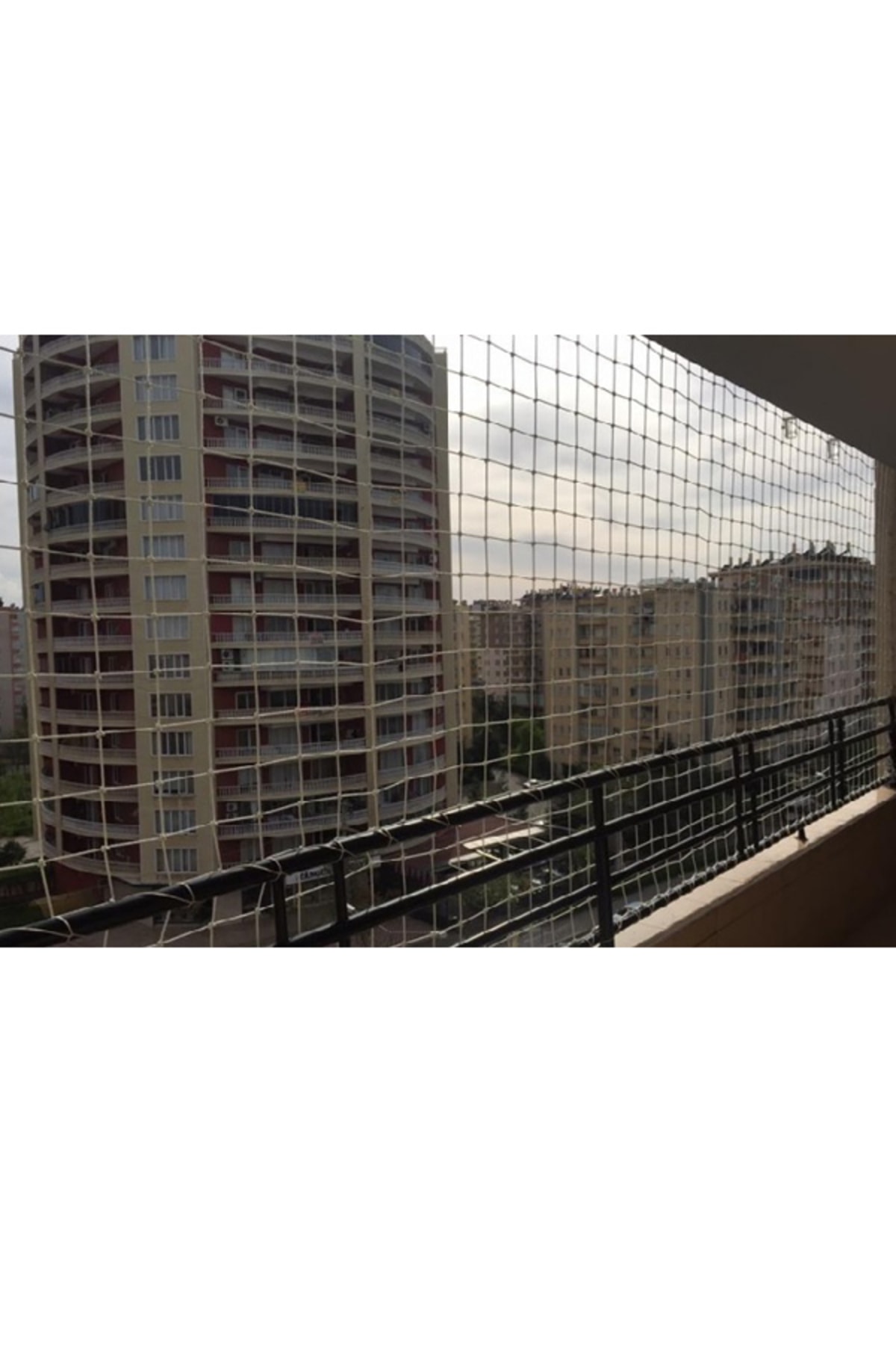 6mm Balkon Güvenlik Filesi 1x3 Mt Çoçuk Güvenlik Filesi 10x10 Cm Göz Aralığı 2