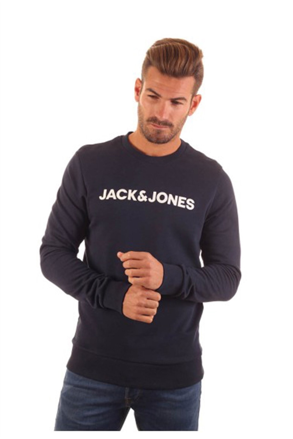 Jack & Jones Jaclounge O-neck Navy