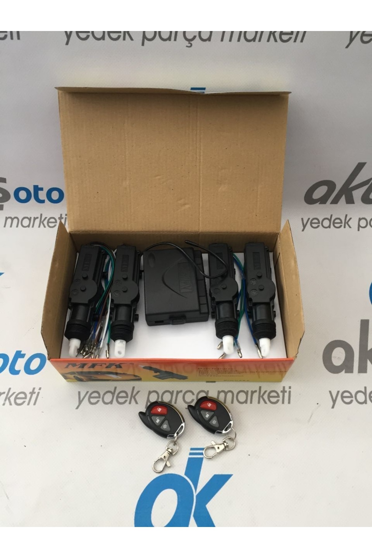 mrz Merkezi Kilit Seti Kumandalı