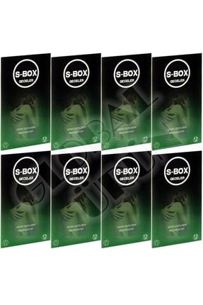 S Box Prezervatif Geciktirici Etkili 8 Kutu 96 Kondom sbx8