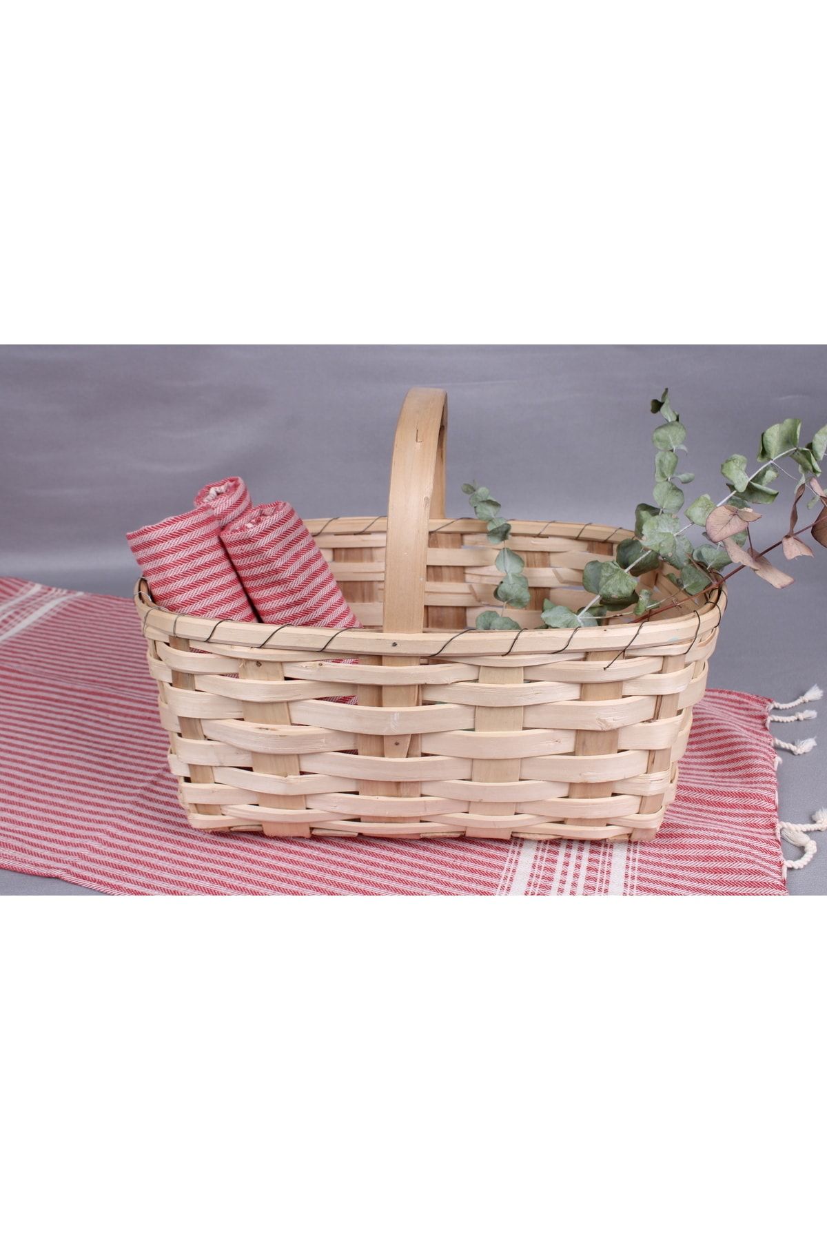 Kayra Export-Red Towel Hand Towel 45x100 Cm Cotton Towel Hand Towel Organic Dishcloth 7