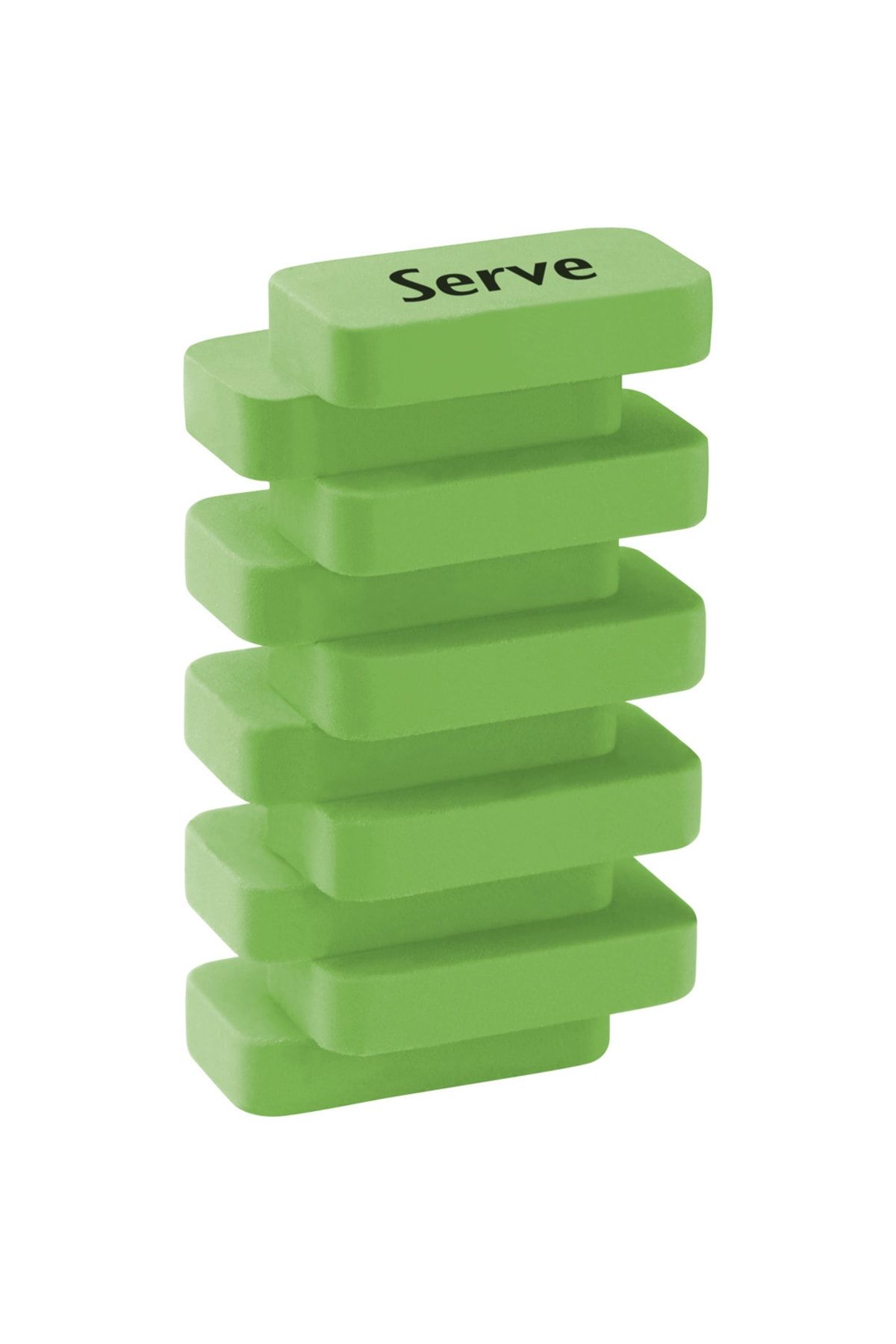 Serve Steps Silgi Fosforlu Karton Açık Yeşil