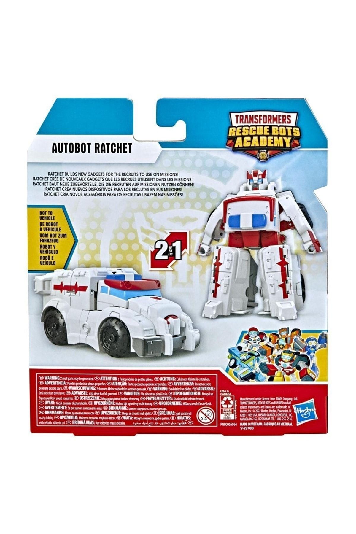 Rescue Bots Academy Figür E5366 - Autobot Ratchet - 4