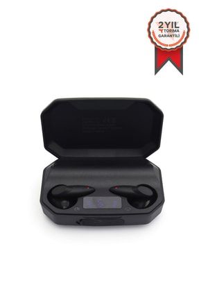 G30 Siyah Profesyonel Oyuncu Kulaklığı Kablosuz Kulakiçi Rgb Işıklı Çift Mikrofonlu Bluetooth 5.2.