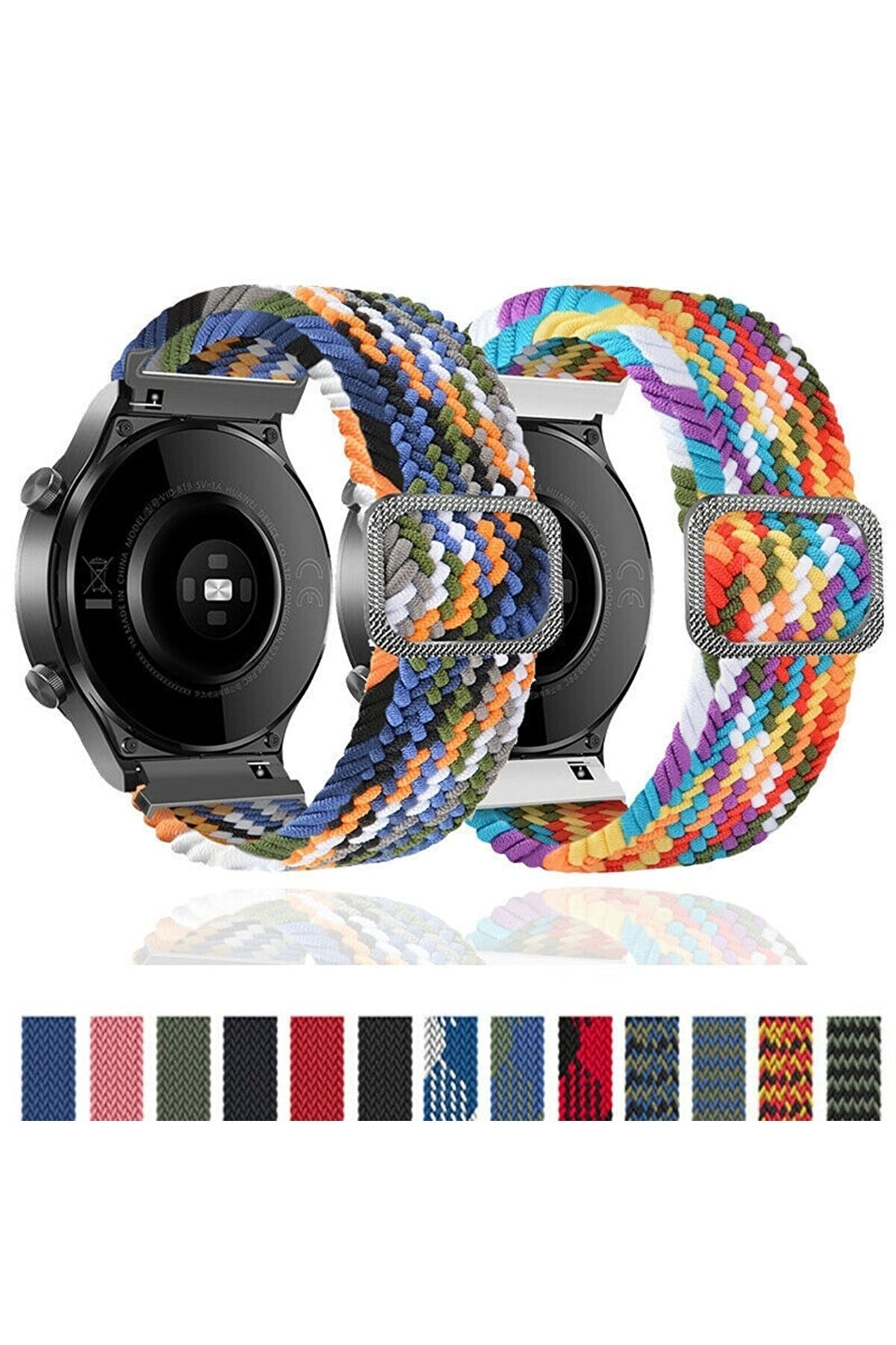 m.tk moveteck Samsung Galaxy Watch 4 Classic Kordon Örgü Tokalı