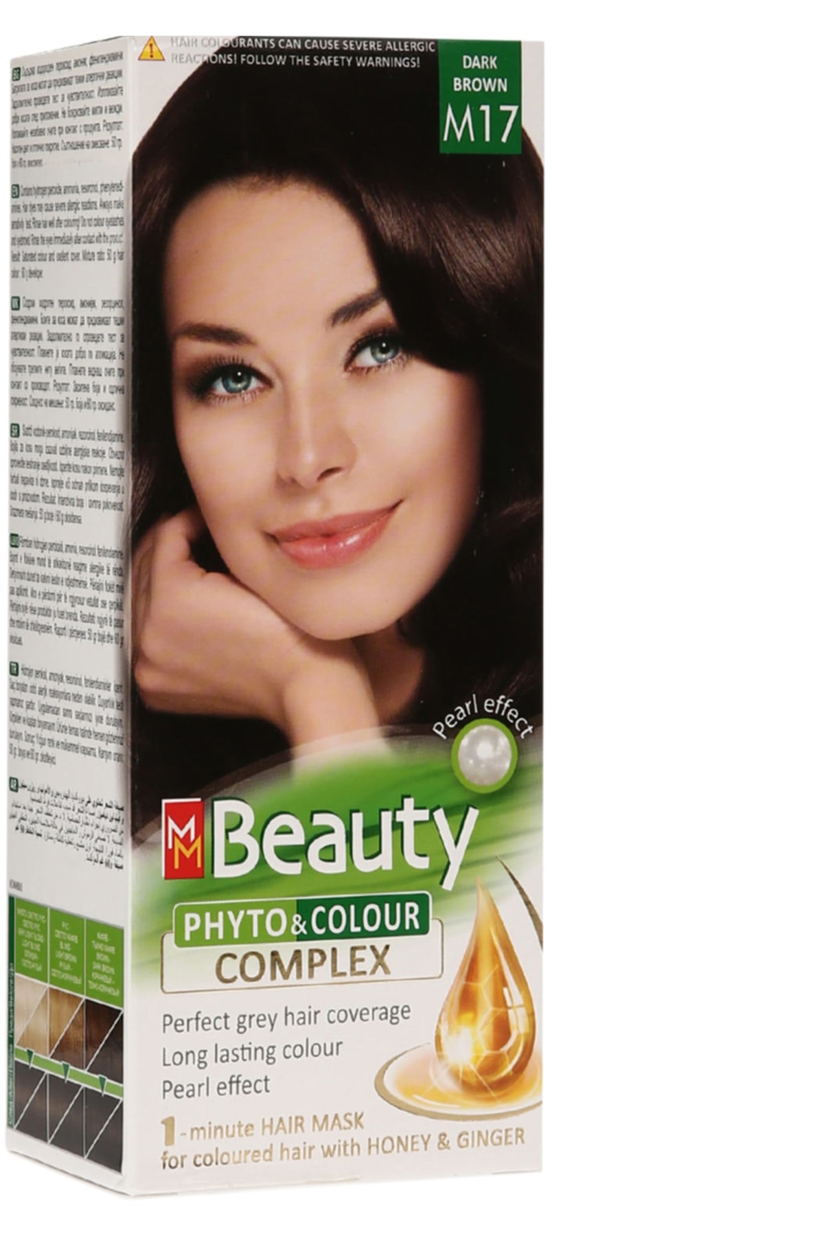 MM Beauty Saç Boyası M 17 ( Koyu Kahve ) Set Boya