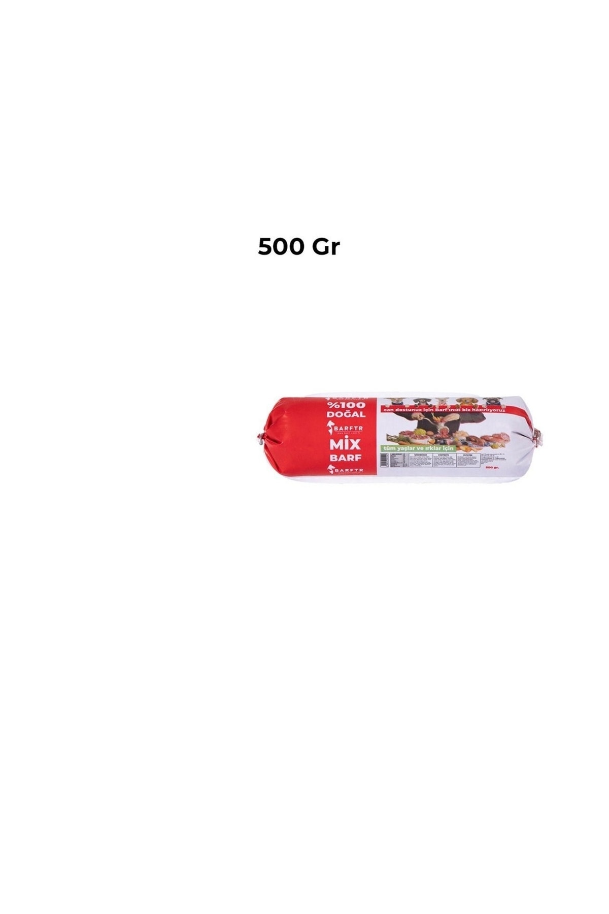 BARFTR Mix Barf 6 Kg Salam Paket Köpek Maması 12x500 Gr